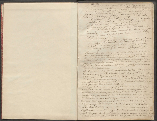 Délibérations du conseil municipal. 18 mai 1856-21 juin 1896