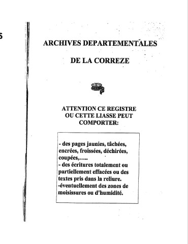 Décès (1800-1842)