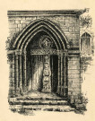 Portail de l'église Saint-Julien.