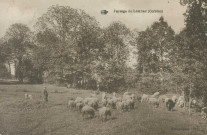 Le Lonzac : "Paysage du Lonzac (Corrèze)".