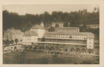 Monestier-Merlines : "Asile privé de La Cellette (Corrèze) - Vue générale et plateau de la Verviale".