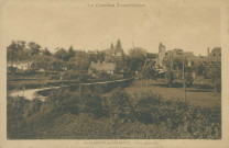 Saint-Martin-la-Méanne : "La Corrèze touristique - 17. - St-Martin-la-Méanne - Vue générale".