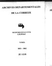 Naissances, mariages, décès (1853-1862)