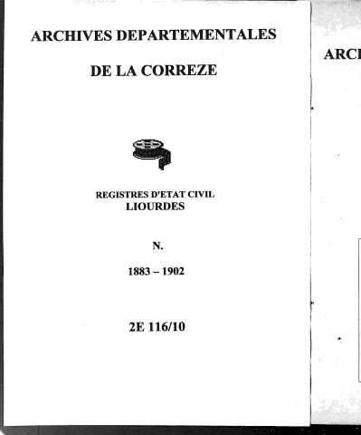 Naissances (1883-1902)