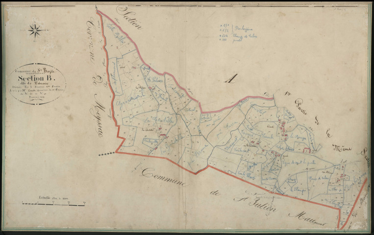 Section B2 de Labrunie