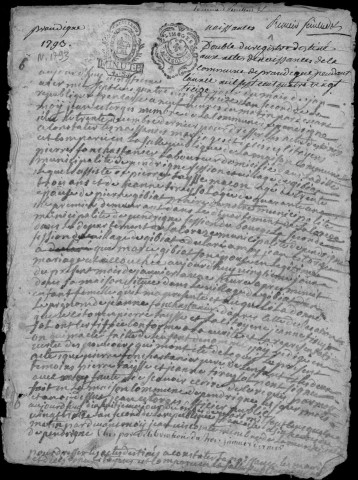 Naissances, mariages, décès (1793-1802)