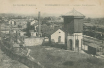 Merlines : "La Corrèze illustrée - Eygurande-Merlines - La gare - Vue d'ensemble".