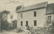 Alleyrat : "La Corrèze illustrée - Alleyrat - Maison Roumignac". Epicier.