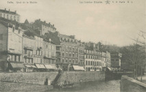 Tulle : "Tulle. Quai de la mairie. La Corrèze illustré. N.4.". (sic)