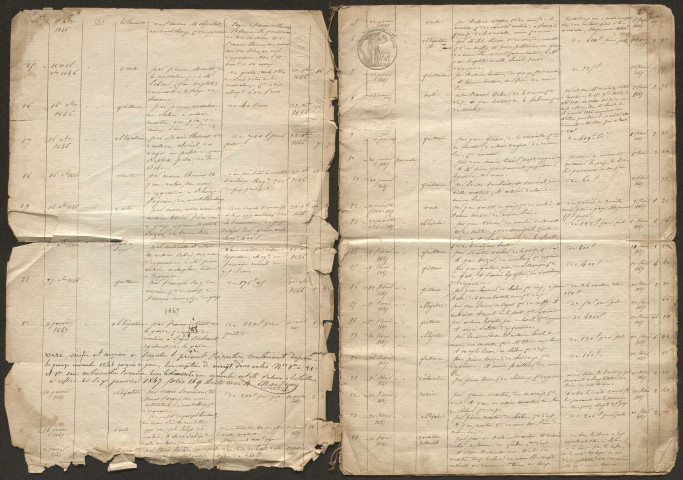 Répertoire chronologique : novembre 1846-janvier 1864