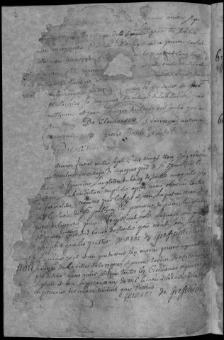 Baptêmes, mariages, sépultures (1723-1746)