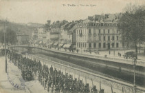 Tulle : "71. Tulle - Vue des quais".