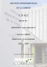 Répertoire chronologique : 1 janvier 1843-30 décembre 1859