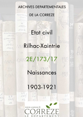 Naissances (1903-1921).
