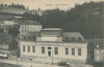 Tulle : "Tulle - Foyer du soldat". Avant l'installation des services judiciaires dans le nouveau palais de justice (octobre 1919), ce dernier est transformé en foyer du soldat (1916).