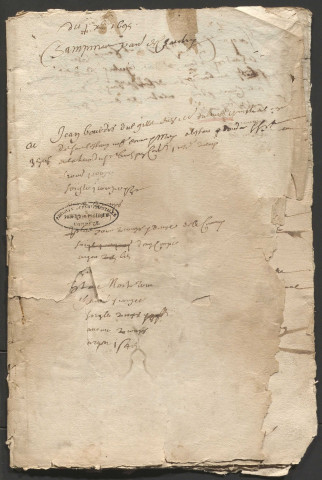 Paroisses de Chanteix, du Chastang, Clergoux.