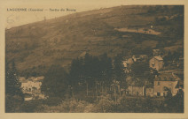 Laguenne : "Laguenne (Corrèze) - Sortie du bourg".