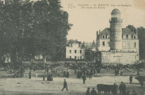 Brive-la-Gaillarde : "Corrèze - 19. Brive - Sur la Guierle - Un coin de foire".