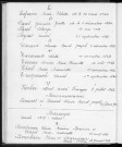 Tables décennales des mariages (1933-1942)