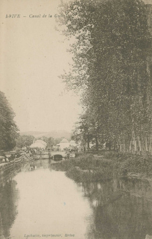 Brive-la-Gaillarde : "Brive - Canal de la Guierle".