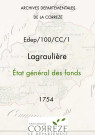 État général des fonds. 11 mai-11 juillet 1754