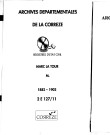 Mariages (1882-1902)