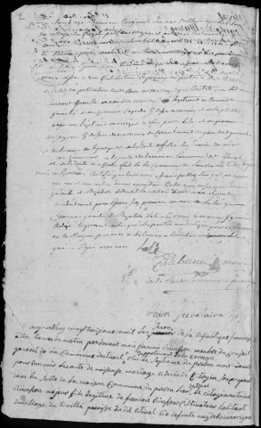 Mariages (1793-1802)