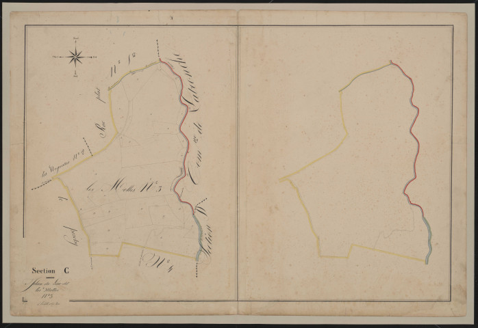 Section C3 des Molles