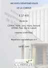 Répertoire alphabétique : A-Y