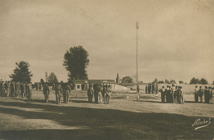 Lapleau : "Chantiers de la Jeunesse n°20 - Groupement Turenne - Lapleau (Corrèze) - Groupe Colbert".