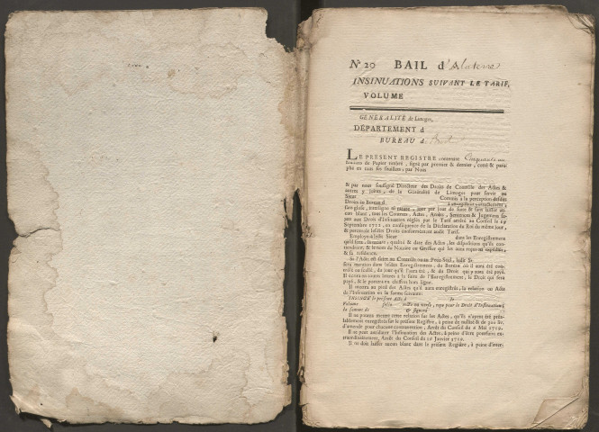 21 octobre 1769-31 janvier 1774