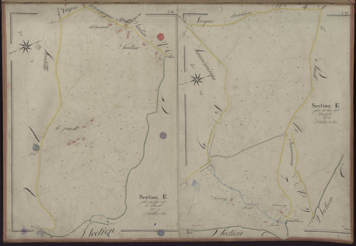 Sections E7-E8 du Peuch et de Fontille
