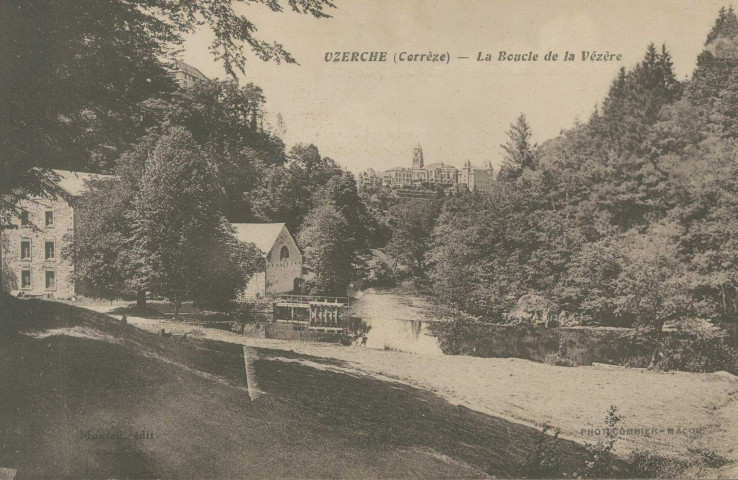 Uzerche : "Uzerche (Corrèze) - La boucle de la Vézère".