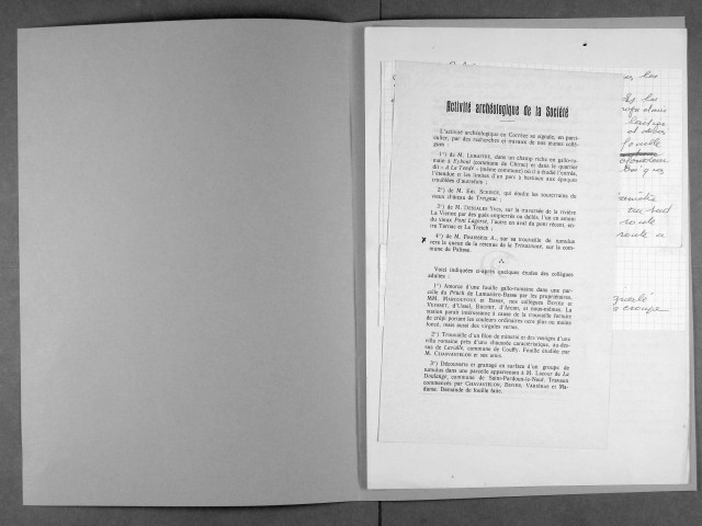 Pierres sculptées, rochers remarquables, cromlechs, dolmens, tombes à inhumation et sarcophages, menhirs, tumulus.