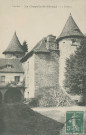 La Chapelle-Saint-Géraud : "Corrèze - La Chapelle-St-Géraud - Le château".