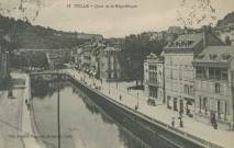 Tulle : "22 Tulle - Quai de la République".