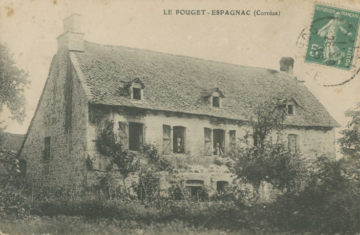 Espagnac : "Le Pouget - Espagnac (Corrèze)".