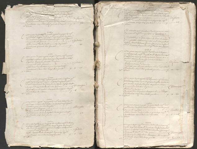 État général des fonds. 17 mars-04 juillet 1749