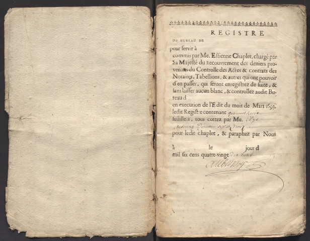 27 février 1698-11 juin 1699