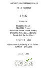 Répertoire alphabétique sur fiches : Jeandy-Lacoste