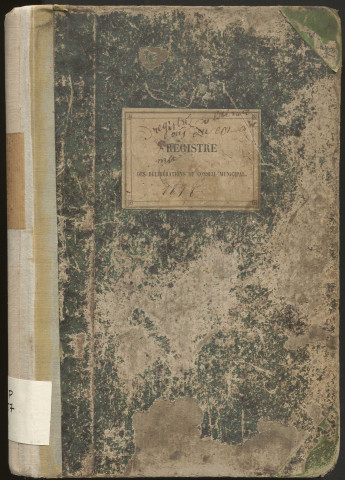 Délibérations du conseil municipal. 24 février 1878-3 mars 1889