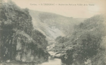 Treignac : "Corrèze. - 3. Treignac - Rocher des Folles et vallée de la Vézère".