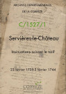 23 février 1739-3 février 1744