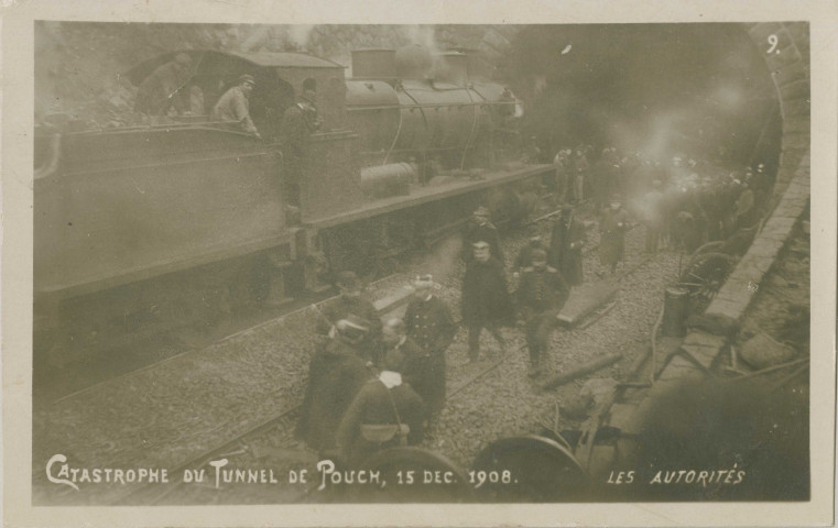 Allassac : "9. Catastrophe du tunnel de Pouch - 15 dec. 1908 - les autorités".