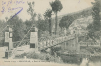 Argentat : "Corrèze - 244 - Argentat, le Pont de Basteyroux".