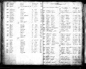 Tables décennales des mariages (1833-1842)