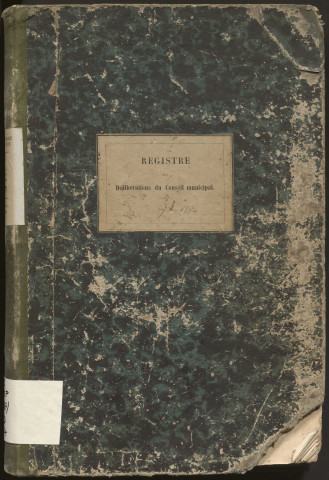 Délibérations du conseil municipal. 25 juin 1871-13 novembre 1884