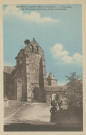 Saint-Cyr-la-Roche : "St-Cyr-Laroche (Corrèze) - L'église et château Laroze, côté Couchant".