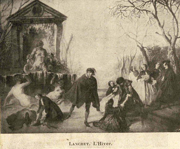 "Lancret. L'Hiver".