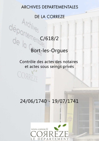 24 juin 1740-19 juillet 1741